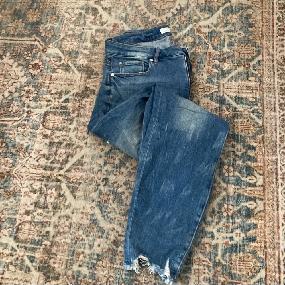 LOFT Curvy High Rise Skinny Jeans